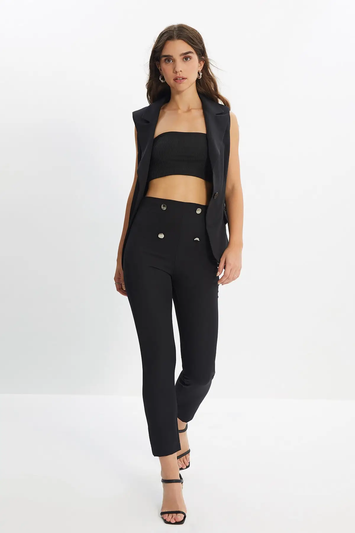 Trendyol Button Pants TWOAW22PL0225
