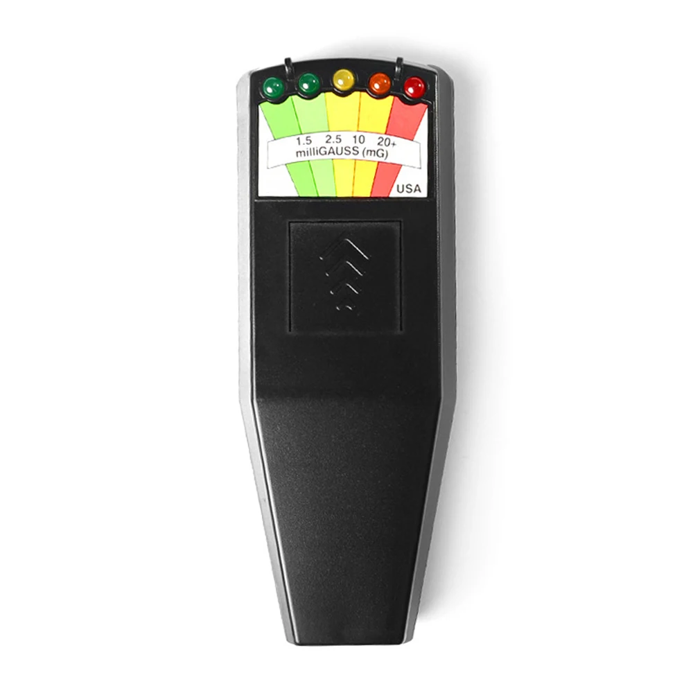 K2 Electromagnetic Field EMF Gauss Meter Radiation Detector Portable Magnetic Monitor 5 LED |