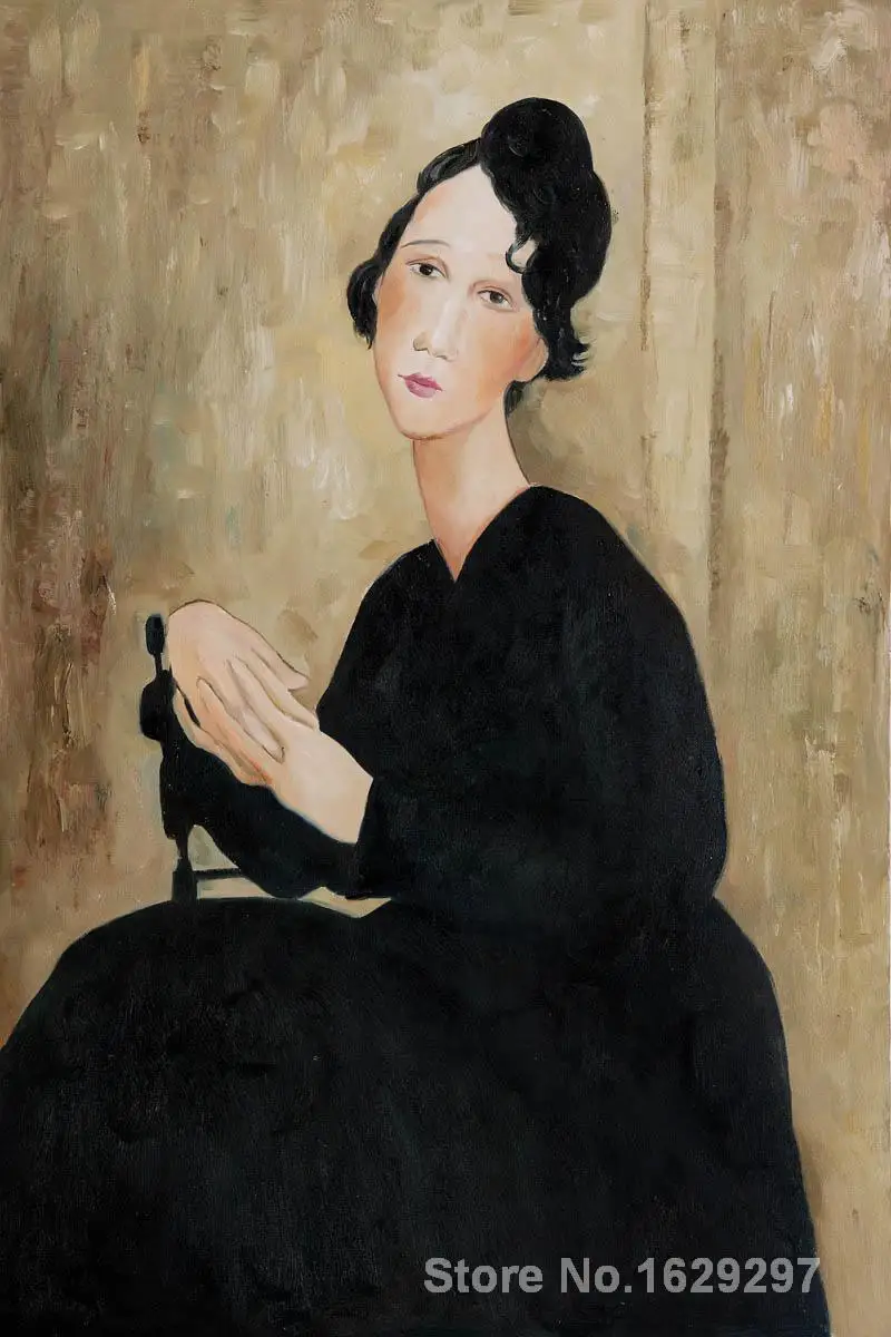 

Portrait of Madame Hayden B by Amedeo Modigliani paintings For sale Home Decor Hand painted High quality