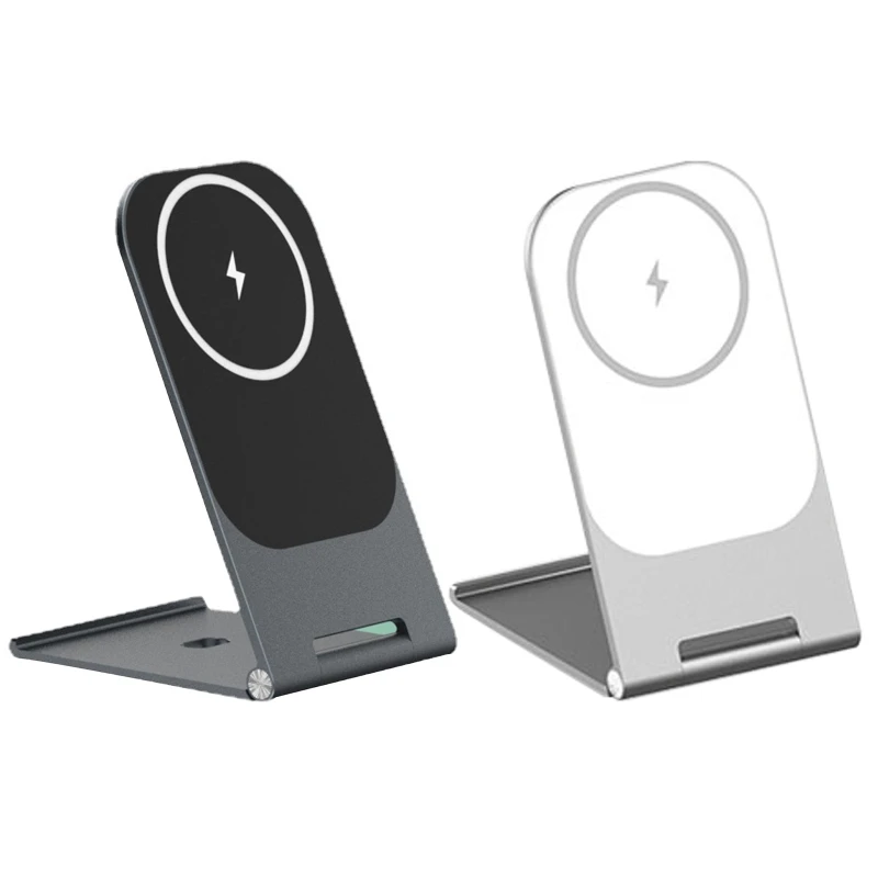 

15W Fast Qi Magnetic Wireless Charger Phone Holder Mount Compatible with iPhone 12 13 Pro Max Type C Phone Charger