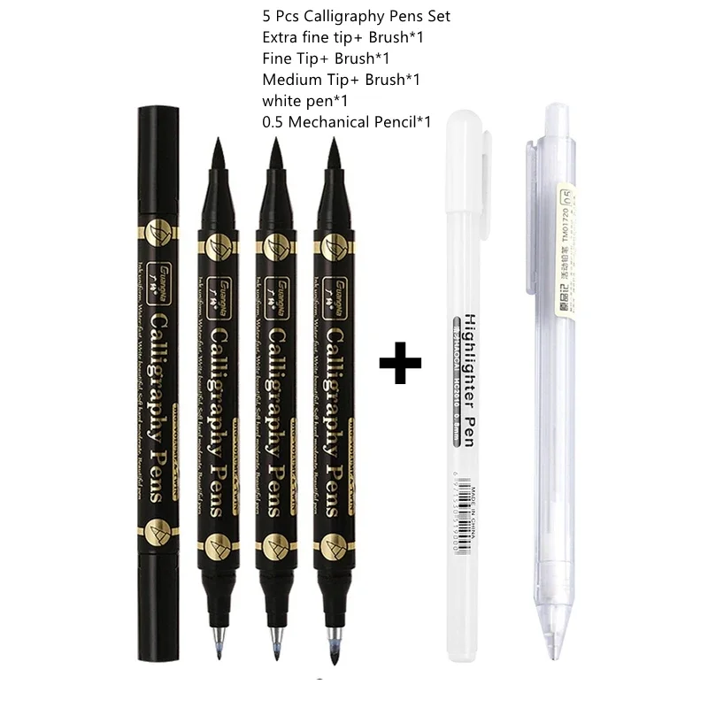 

Набор маркеров HOPK черные микроперьевые 8 шт.