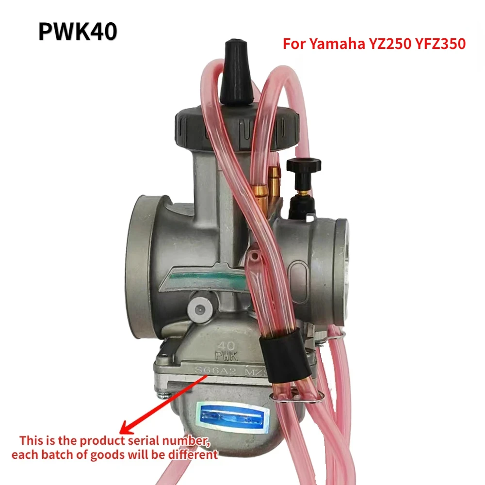Карбюратор PWK40 для Yamaha YZ250 YFZ350 YZ 250 350 Carb Keihin 40 мм пневматический узел PWK КАРБЮРАТОР