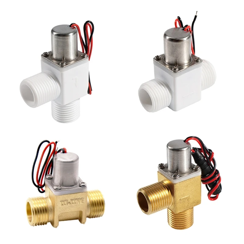 

Solenoid for Valve for DC 4.5V 1/2" Water Flow Pul se Electromagnetic for Valve Brass Solenoid for Valve for Liquid Wate