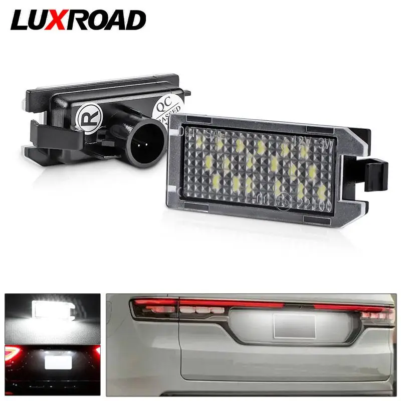 

Автомобильный светодиодный светильник для номерного знака для Jeep Grand Cherokee Compass Patriot/Dodge Viper/Fiat 500/Maserati Levante, светодиодная лампа, аксессуары