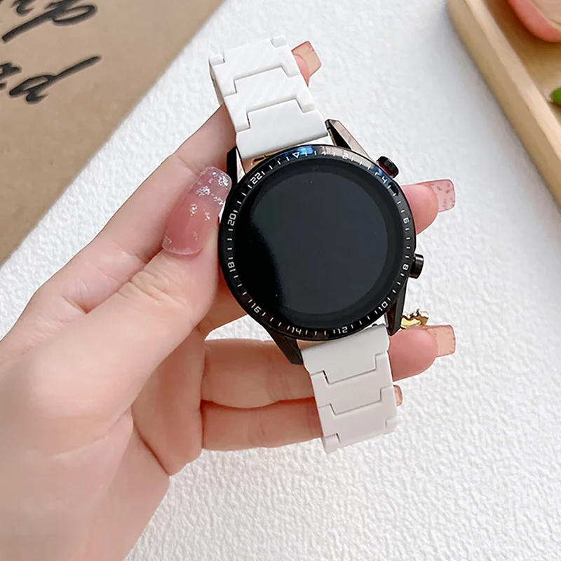

Ремешок из углеродного волокна для Samsung Galaxy watch 4/5/pro 44 мм/40 мм/classic 46 мм/42 мм/3/Active 2, браслет для наручных часов, 20 мм 22 мм