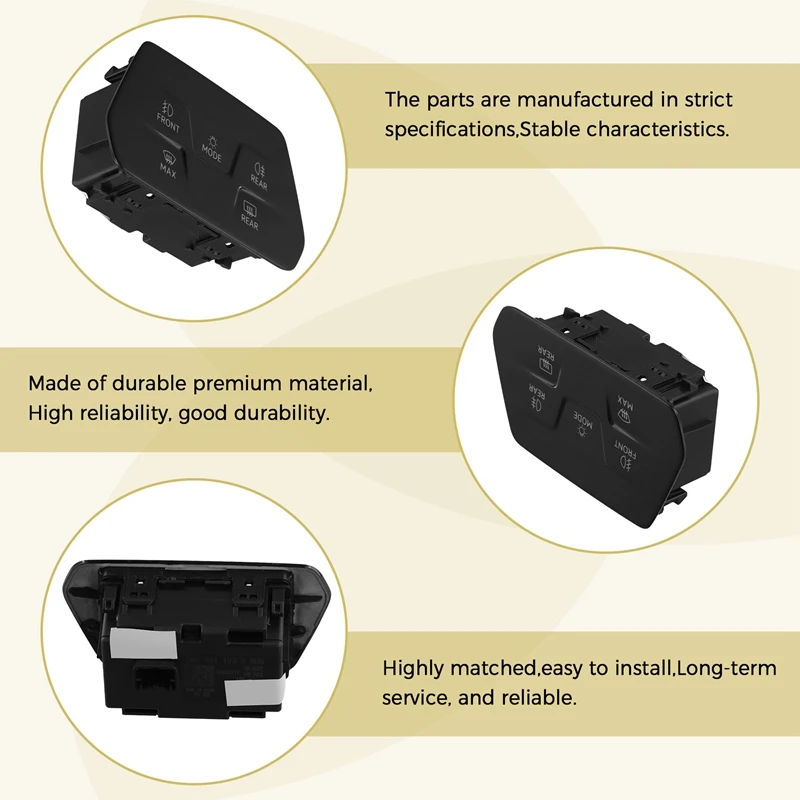 Сенсорный экран автомобильная фара лампа переключатель кнопка противотуманной