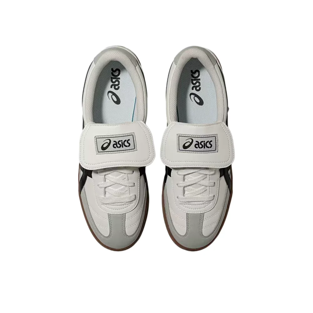 Фото Кроссовки ASICS Aaron 2.0 низкие, белые, удобные, нескользящие, с тонкой подошвой, прочные, унисекс, стильный дизайн, модель 1203A720-100 №4