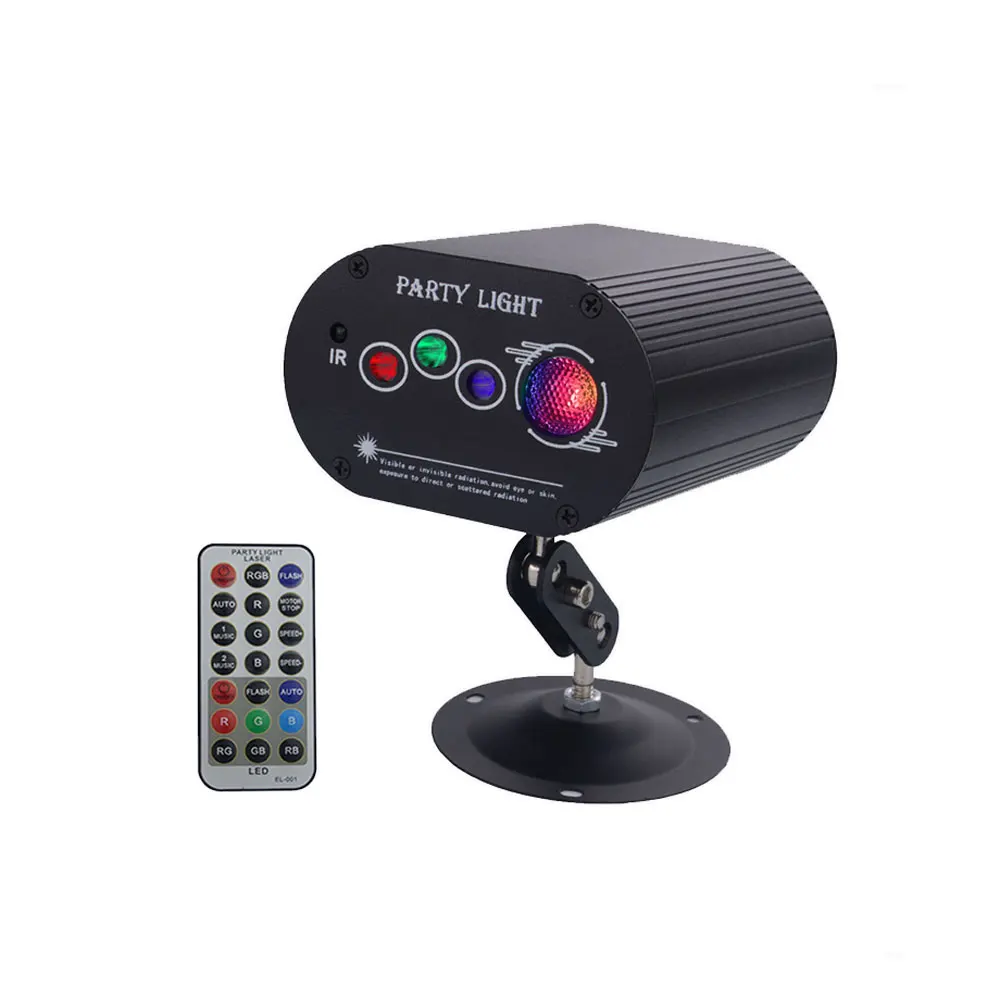 

84 Patterns Disco Light Red Green Blue Laser Projector Party Night Club Karaoke Lighting Mini Easy to Install LED Party Lights