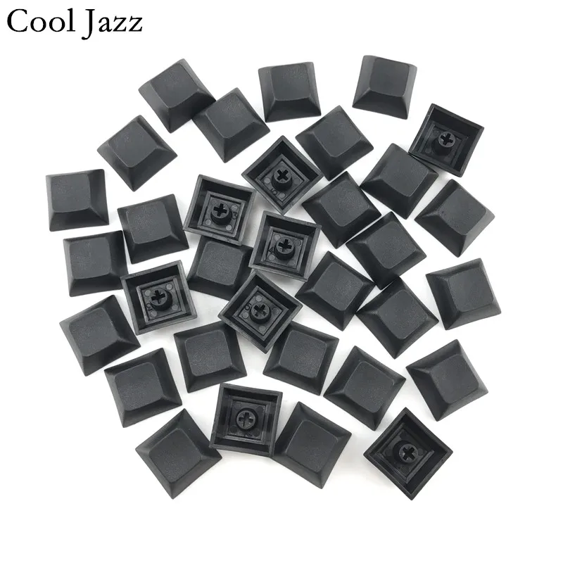 

Cool Jazz dsa pbt Cherry mx Mechanical Keyboard keycaps 1u mixded color black gray Red esc keycap For mechanical keyboard