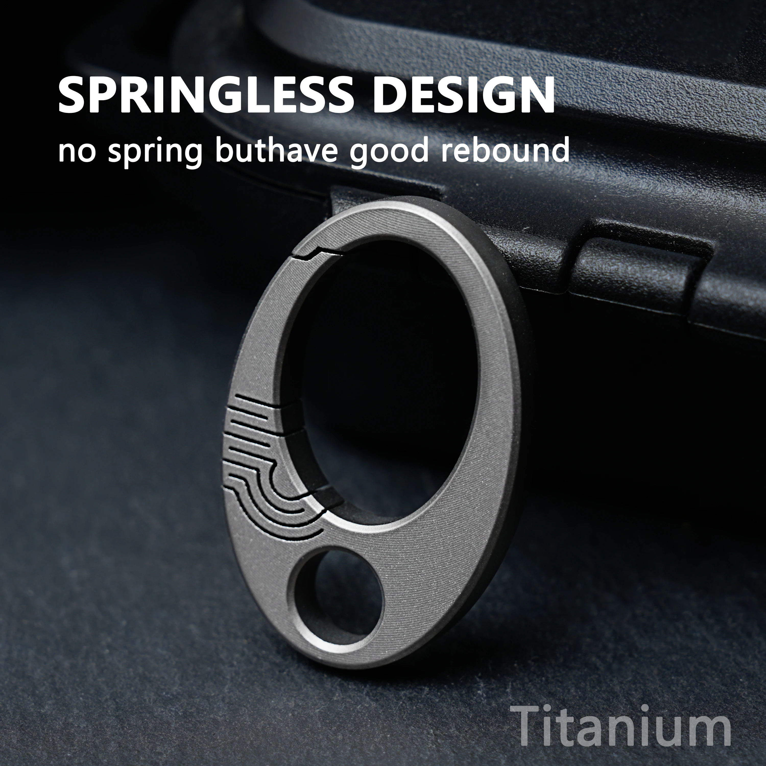 Мини-брелок из титанового сплава