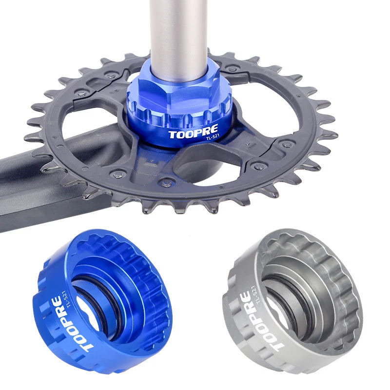 

Bicycle 12Speed Chainring Lock Ring Adapter Removal Tool Direct Mount Chainring Installation Tools For M7100 M8100 M9100 XT