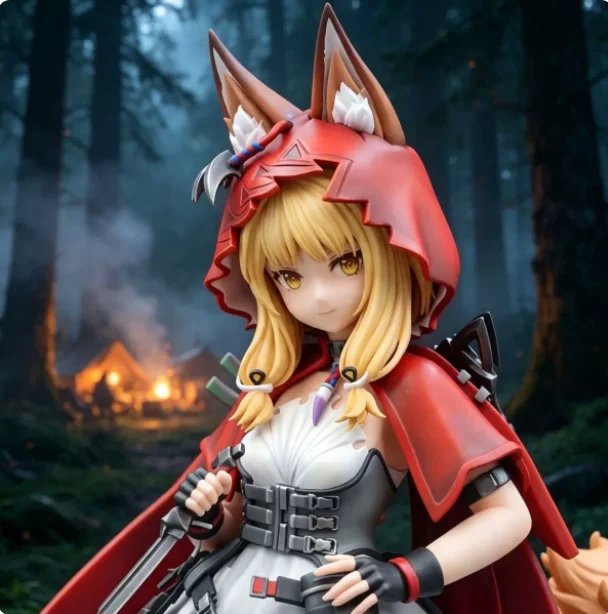 Фото Фигурка аниме Arknights: Endfield Росси, косплей, Q-версия, модель, украшение для рабочего стола, рождественские подарки LZ №1