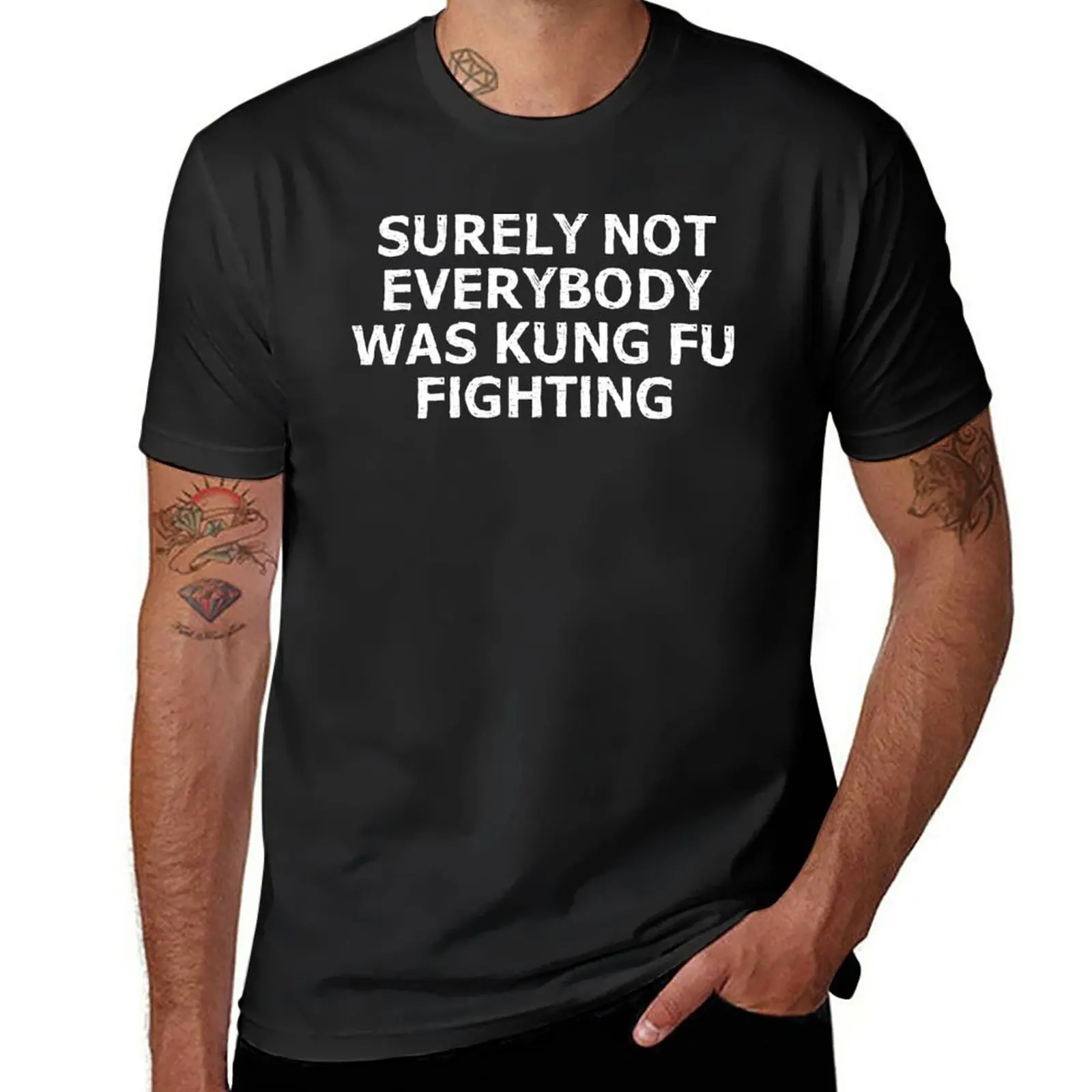 Мужские футболки Nike Surelly Not Everybody Was Kung Fu Fighting