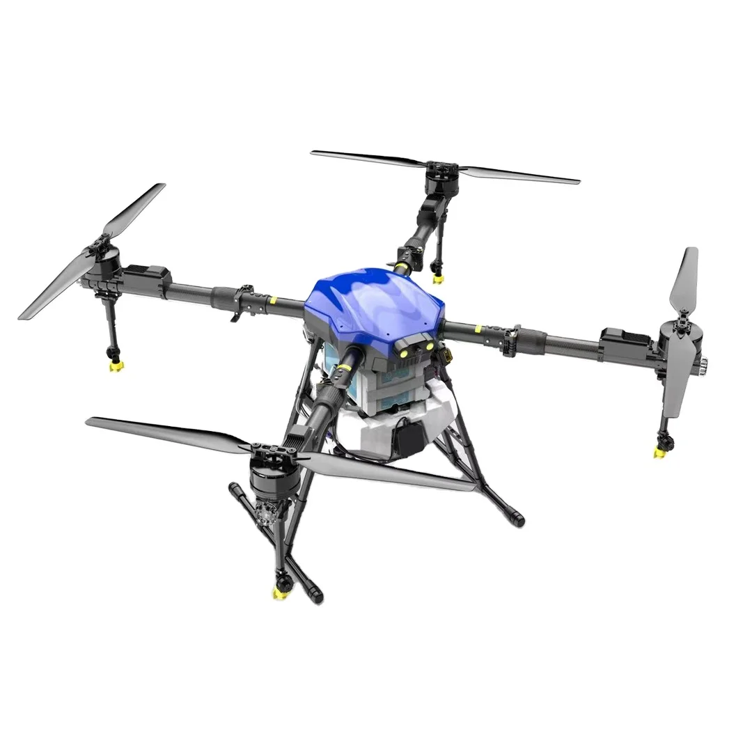 10kg agricultural drone spraying system four rotor agricultural drone frame kit for farm enlarge