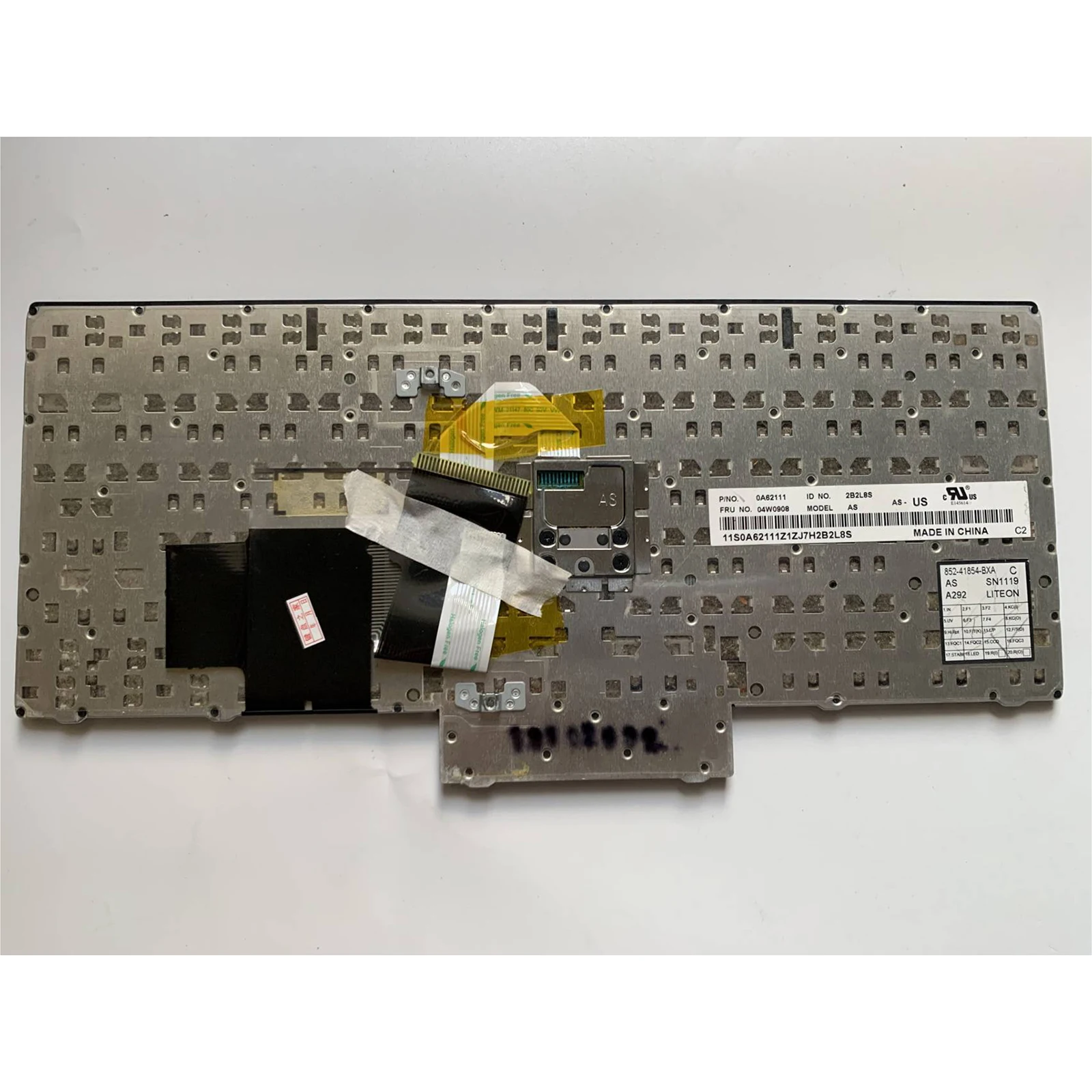 Фото Клавиатура ноутбука, американская раскладка для Lenovo Thinkpad E145 E220 X121e X130e X131e E130 №4