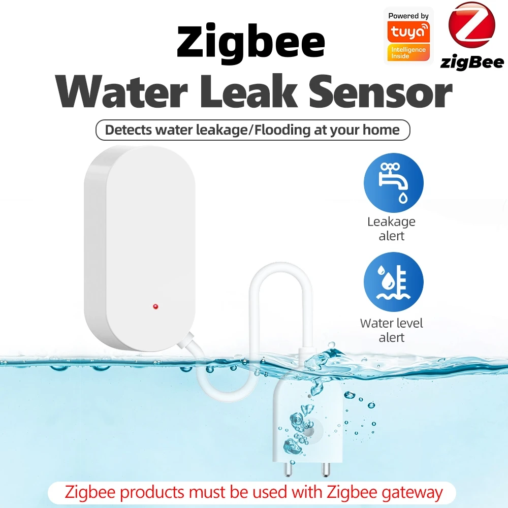 Tuya Zigbee датчик утечки воды