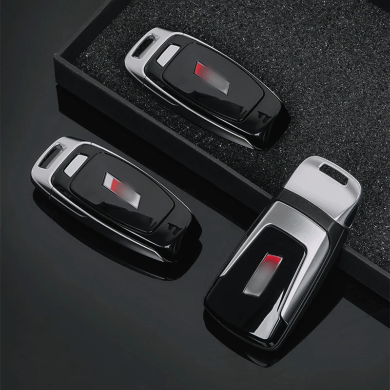 

Car Key Shell Modification Cover Auto Styling Accessories Key Case Decoration For Audi A4 B9 A5 A6 C8 A7 A8 D5 Q5 Q7 Q8 TT