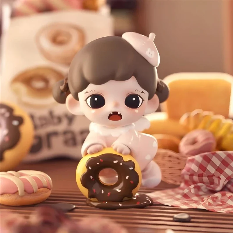 Baby Zoraa Bakery Series Mini Blind Box Toys Mystery Guess Bag Cute Action Figure Desktop Ornament Collection Surprise Gift