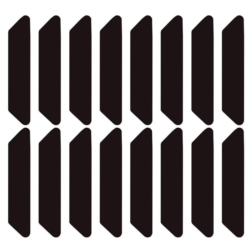 

16pcs Bedroom Prevent Curling Bathroom Washable Reusable Non Slip Self Adhesive Living Room Rug Gripper Corner Area Trapezoid