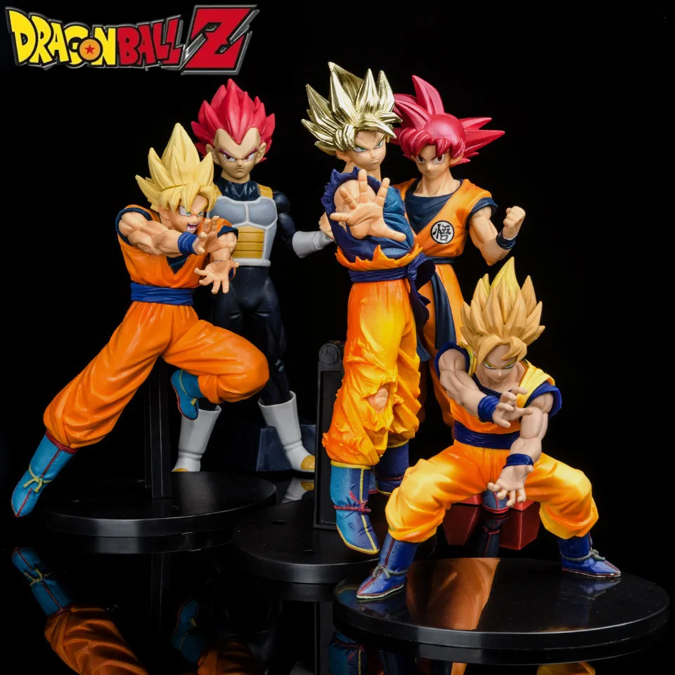 

Новинка 2022, Фигурка «Драконий жемчуг», Songoku, ПВХ игрушка, гогета, мультяшная кукла, Коллекционная модель Super Saiyan, детский праздничный игрушеч...