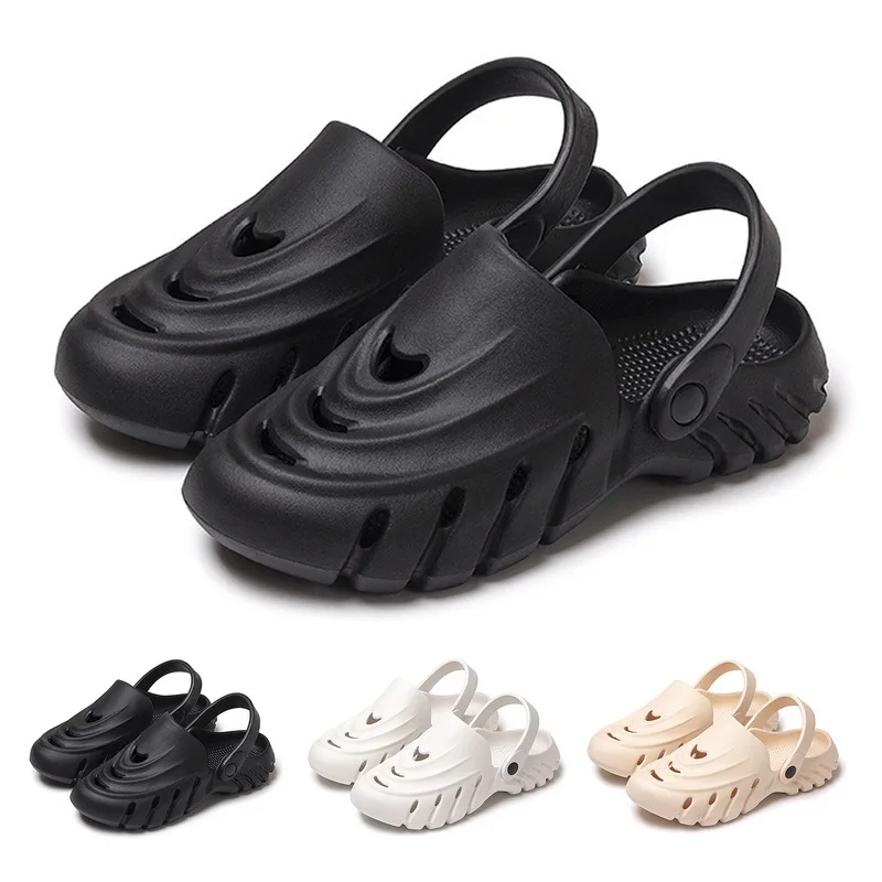 Garden Shoes Women'S Sandals New Summer Hollow Breathable Slippers EVA Light Casual Sandals Unisex Outdoor Casual Beach Slippers