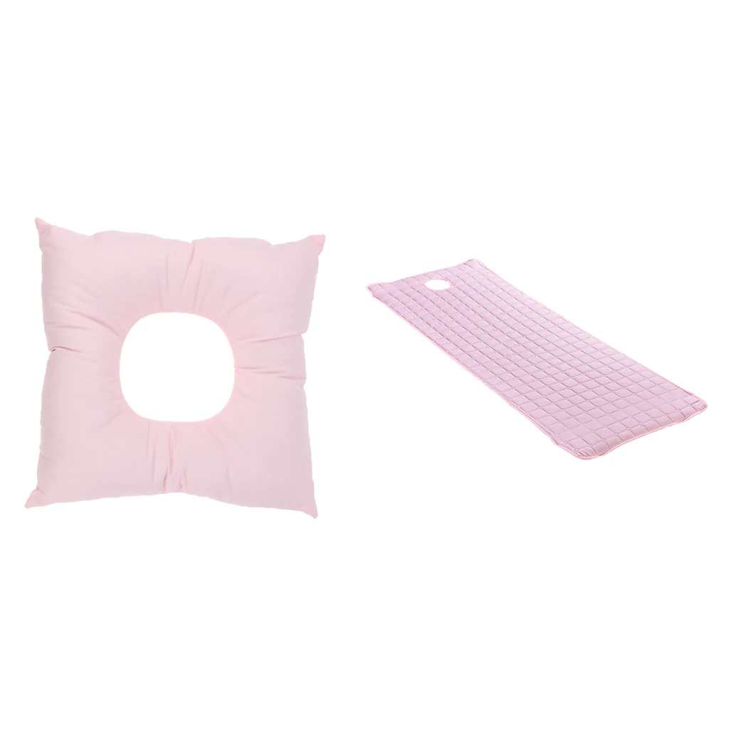 

Massage Kit Spa Table Mattress Sheet Cover with Stable Fix Elastic Band, including Rest Head Cushion
