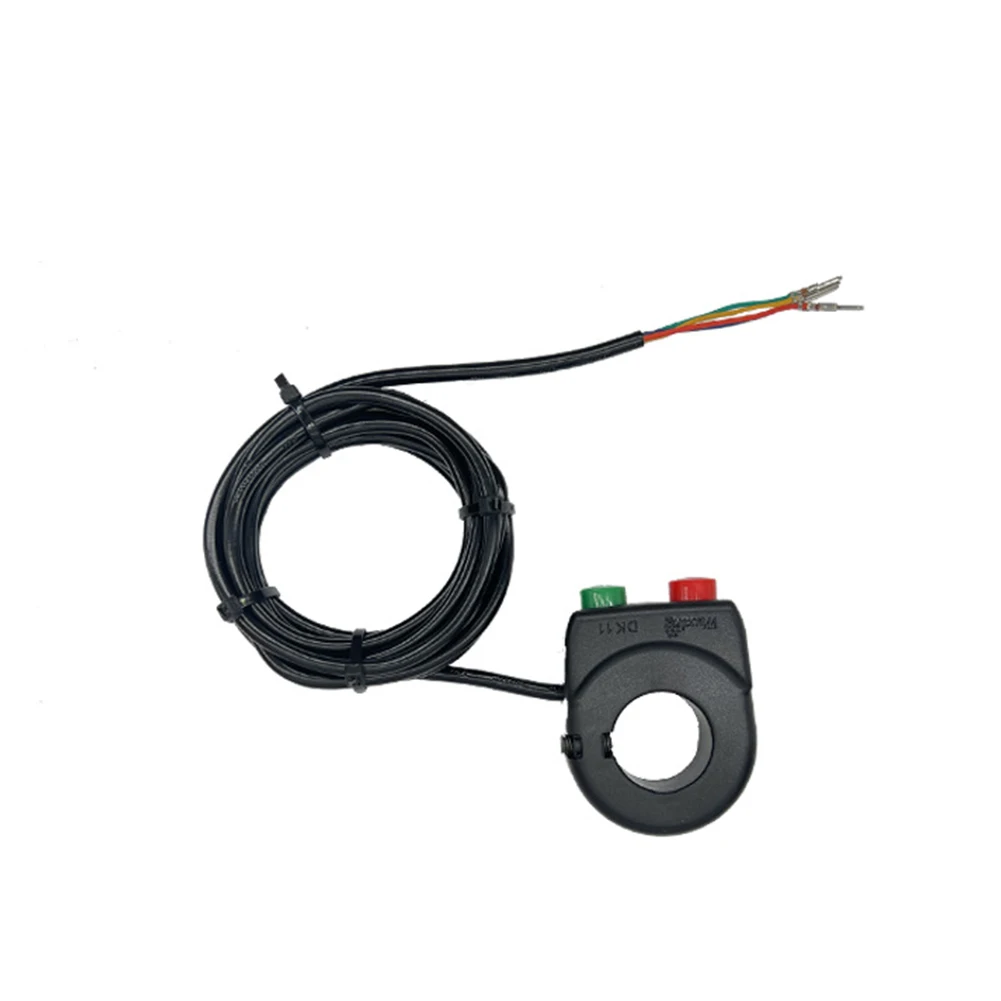 

Horn Switch 2In1 Accessories Black E-Bike Electric Bicycle Front Light New Plastic Replacement Spare Parts Switch
