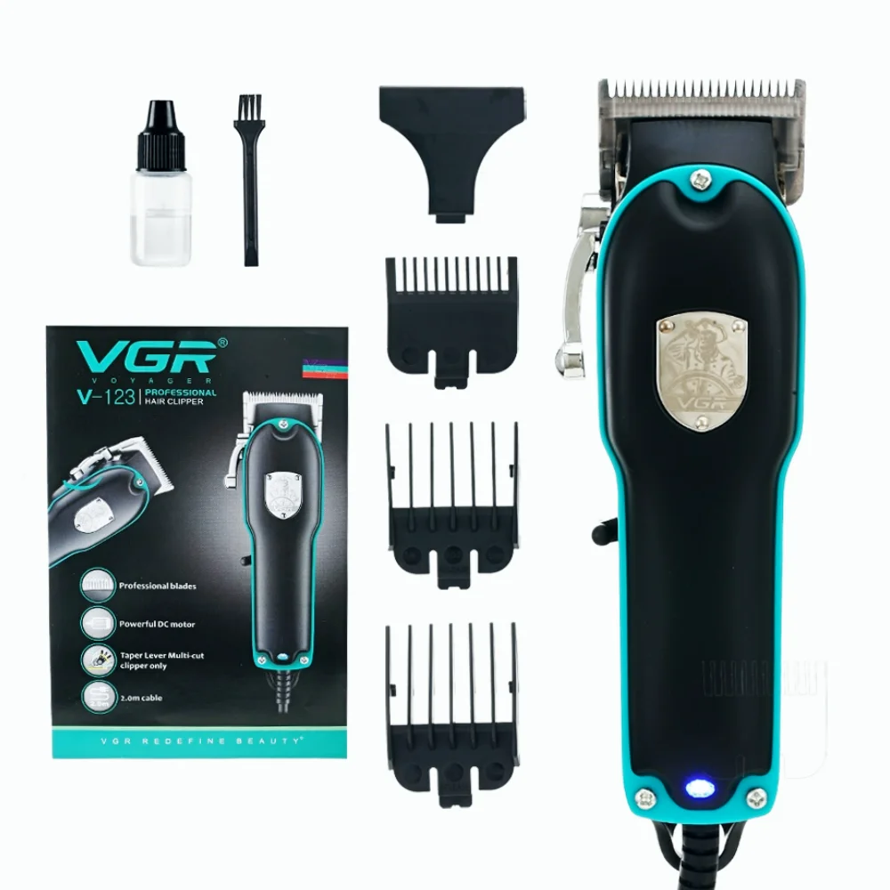

VGR Машинка Для Стрижки Волос Профессиональная Электрическая Машинка Для Стрижки Волос Проводная Стрижка Машинка Парикмахерская Домашний Т...