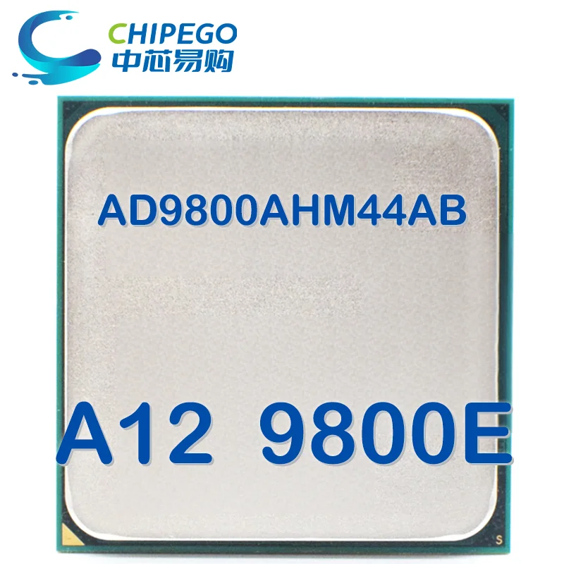 

A12-Series A12 9800E 3,1 ГГц четырехъядерный ЦПУ процессор AD9800AHM44AB разъем AM4 satmak A12 9800 в наличии