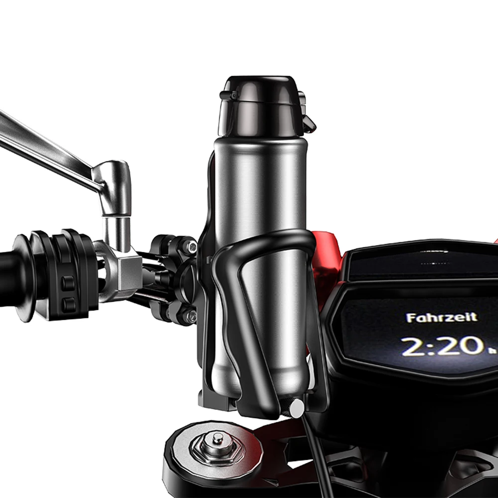 

Motorcycle Drink Holder Motor Bike Cup Holder Universal for ATV Dirt Bike Water Bottle Mount Adjustable Cup Stand Accessories