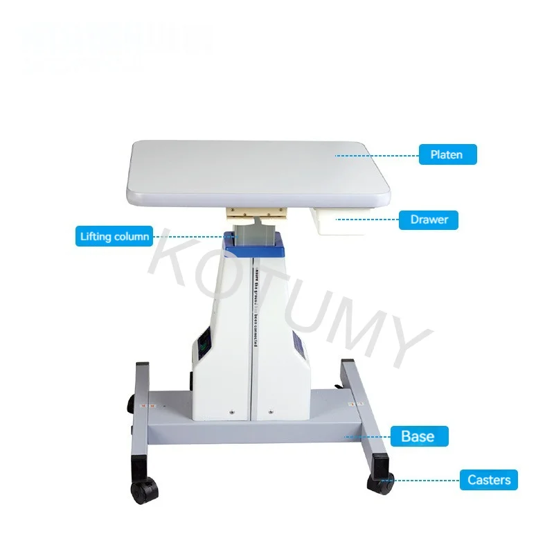Моторизованный оптометрический стол мобильный рефрактометр подъемная