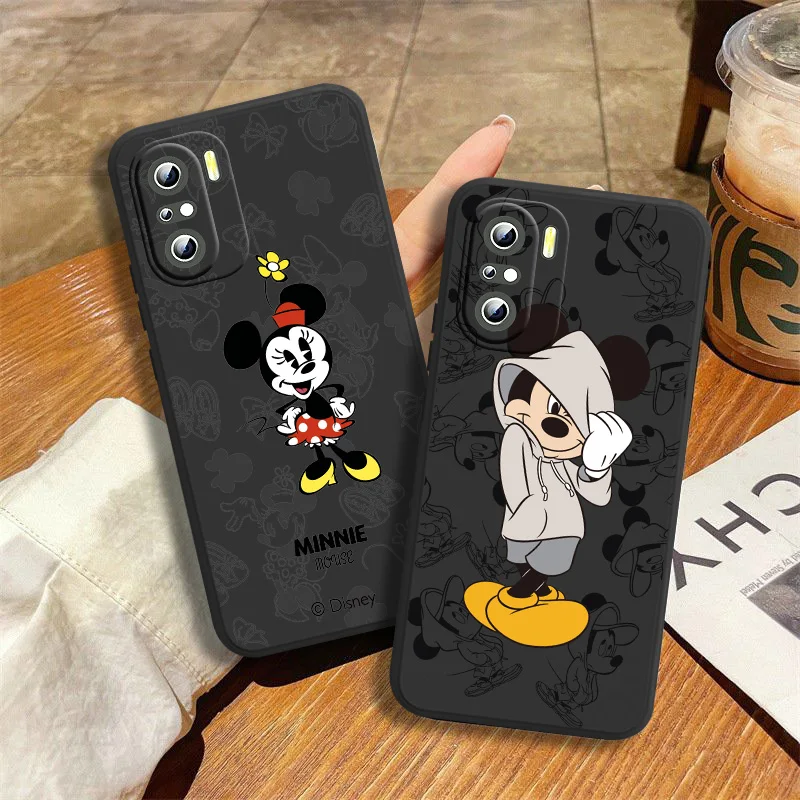 

NEW Mickey Mouse Ghost Phone Case For Xiaomi Redmi 7(Y3) 7A 8 8A 9 9A 9AT 9C 10X 10 10C 5A 6A S2(Y2) K20 K30 K40 K50 Black Soft