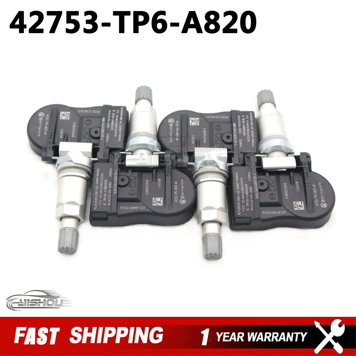 Автомобильный датчик TPMS 42753-TP6-A820 для Honda Accord Crosstour CR-V 2010-2015 давления в шинах Senor