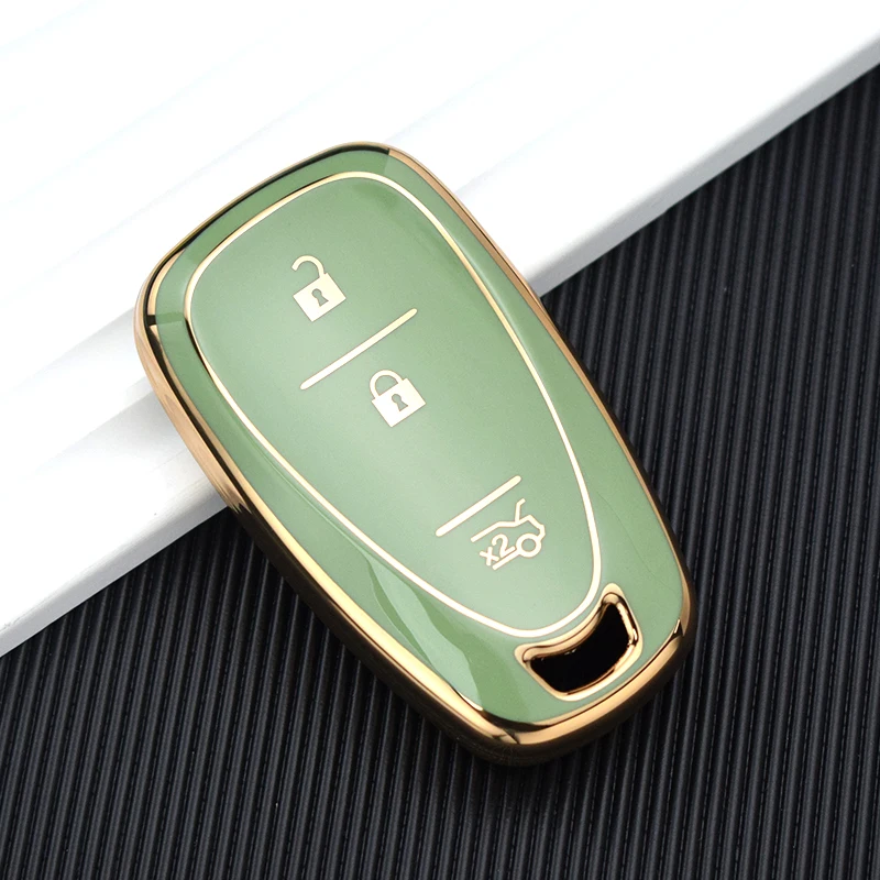 2/3-кнопочный автомобильный чехол для Chevrolet Volt Bolt Equinox Cruze Trax Malibu Onix Sonic Camaro Verano 2016-2018