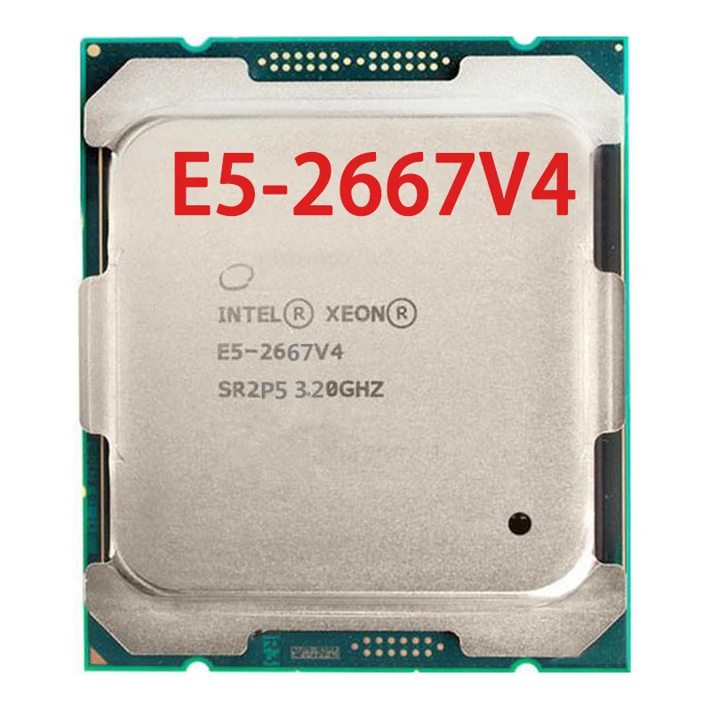 

INTEL XEON E5-2667 V4 E5 2667V4 CPU PROCESSOR 8 CORE 3.2GHz 25MB L3 CACHE 135W SR2P5 LGA 2011-3