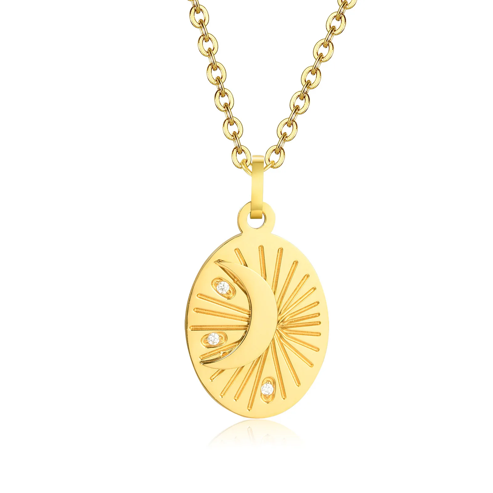

Женское Ожерелье с геометрическим рисунком, цвет золото