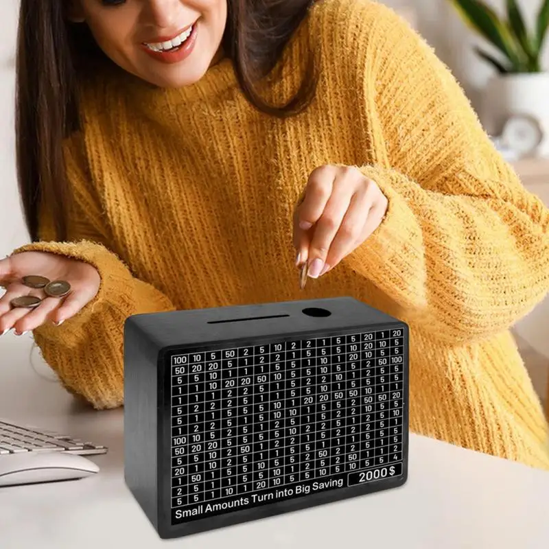 Скринька для денег доллар копилка декоративная банковская коробка ретро