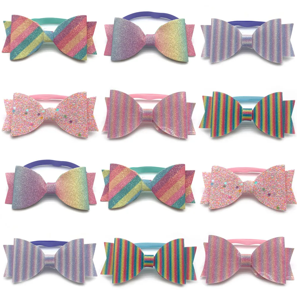 

50/100pcs Colorful Pet Dog Bowtie Necktie for Small Middle Dog Cute Neckties Collar Accessories Bow Ties Grooming Colorful Bows