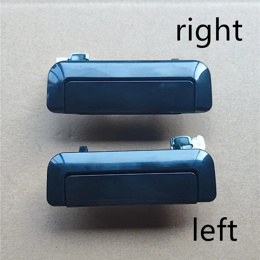 

Хромированная внешняя ручка двери для Mitsubishi L200 Pick up L300 Pajero Montero Sport 1997-2004, гладкая, черная, левая и правая