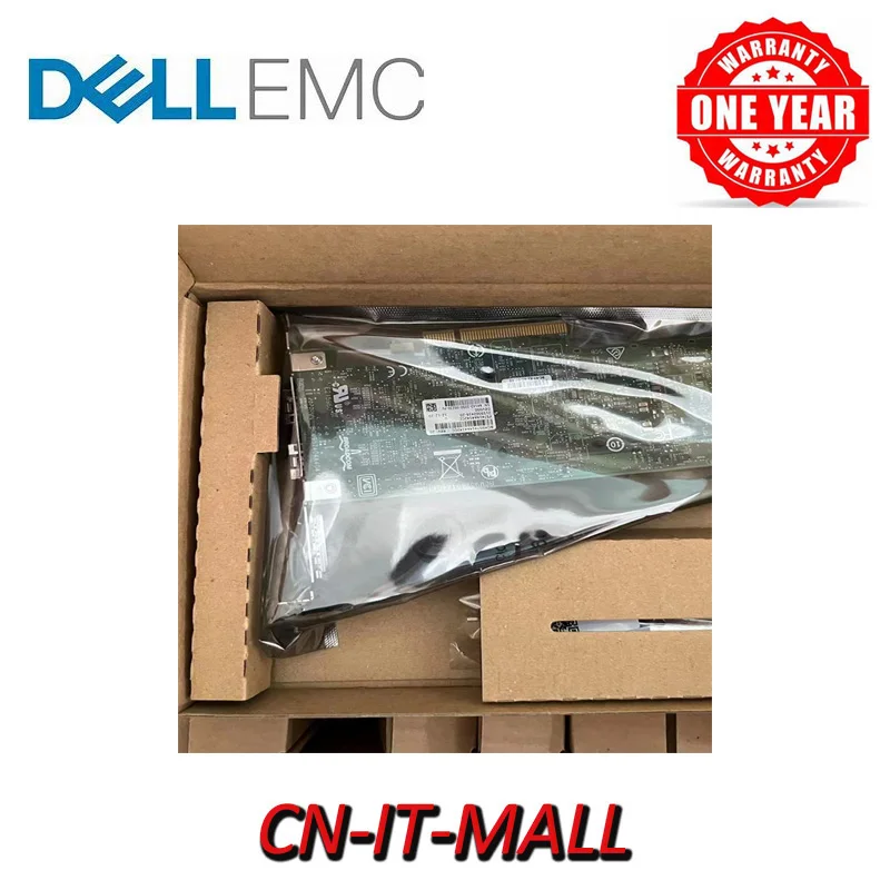 

New DELL GMW01 0GMW01 YR0VV 0YR0VV BROADCOM BCM57412 DUAL PORT 10GB SFP+ FULL HEIGHT NETWORK CARD