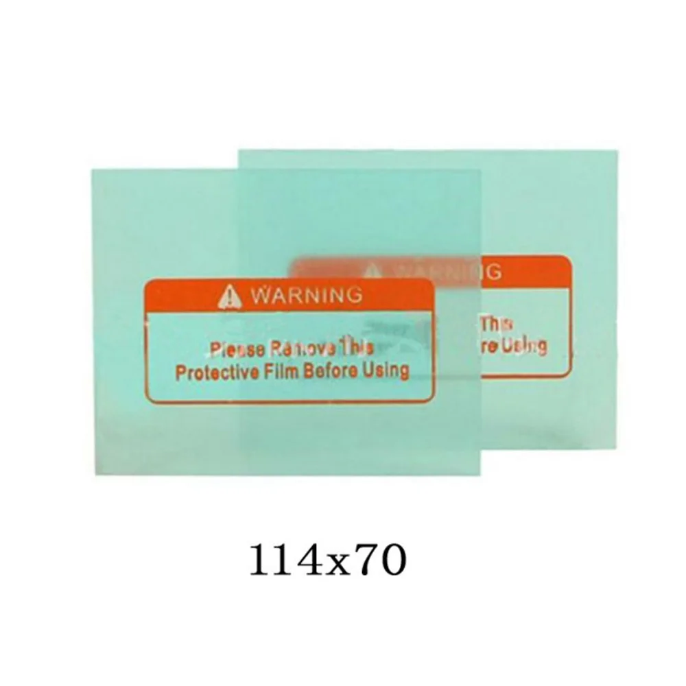 

Welding Lens Protection Plate 4 Size Clear Cover Equipment Helmet Mask Replacement Set Solder Transparent 10pcs