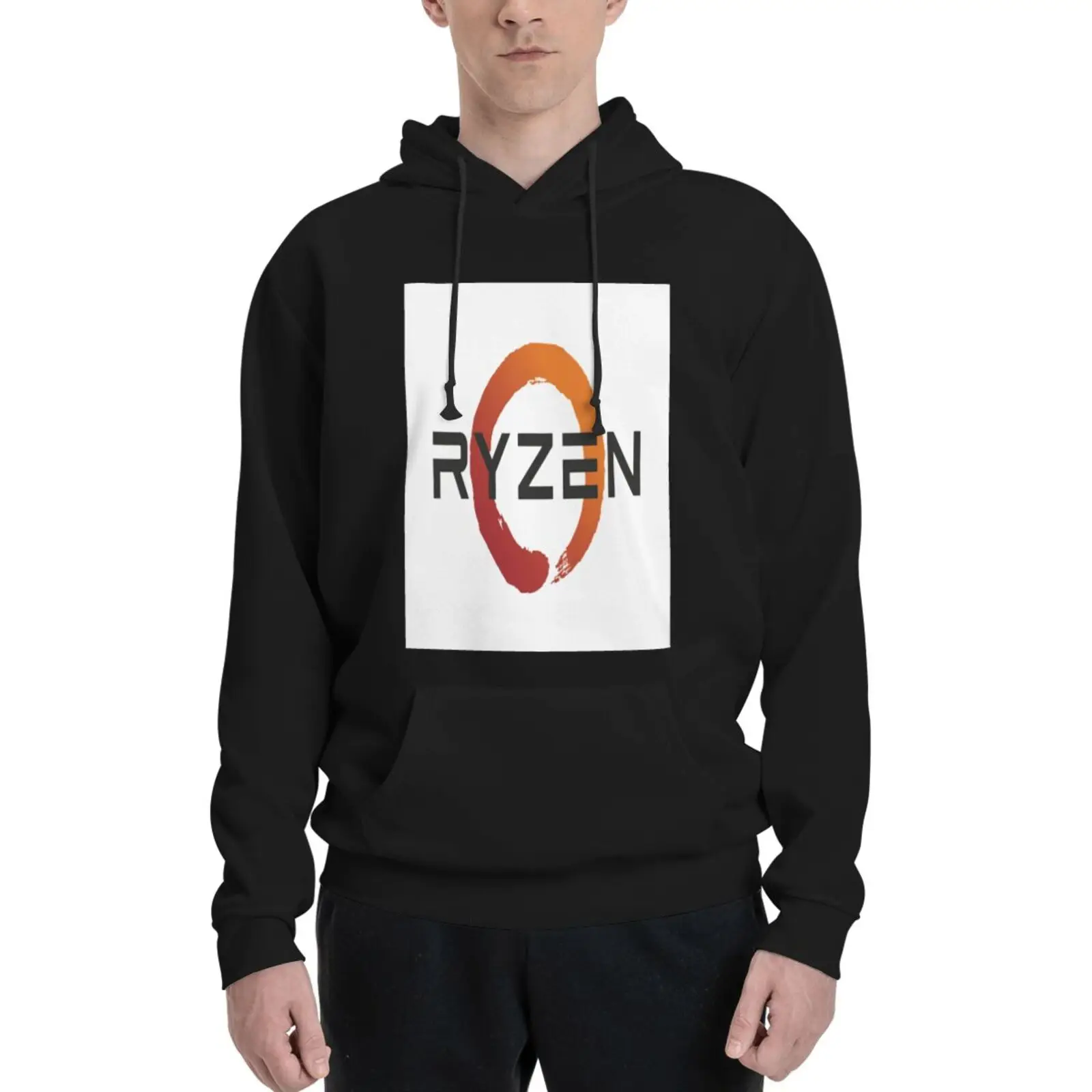 

Ryzen Geek 3395 Hooded Sweatshirts Hooded Sweatshirts Men's Tracksuit Fleece Jacket Sweaters For Men Sweater Oversize Harajuku