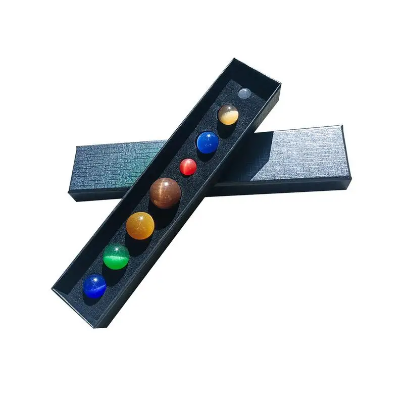 

Solar System Model 8 Planets Natural Gemstones 8 Planets Decor Natural Opal Universe Ornaments Home Office Decor Kids Toys For
