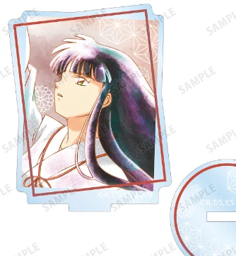 Аниме подставка фигурка Косплей Inuyasha Miroku Sango Naraku Sesshoumaru Higurashi Kagome Kouga акриловая