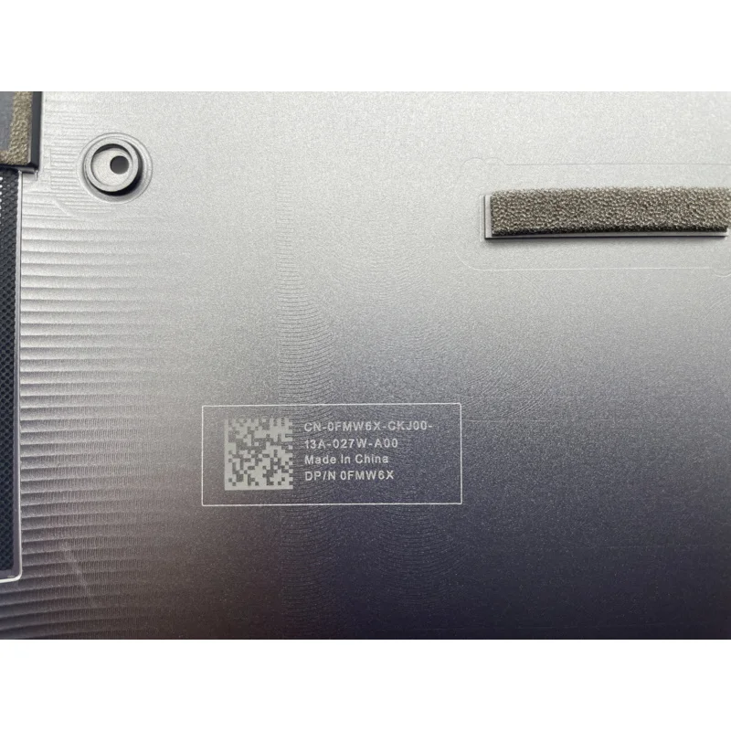 Для Dell Precision 5550 M5550 нижняя крышка корпуса D Shell FMW6X 0FMW6X