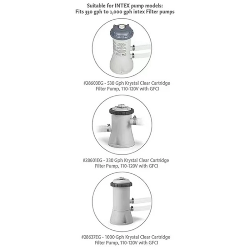 Сменный шланг для бассейна INTEX аксессуары полиэтиленовая труба надувного 300/330/530