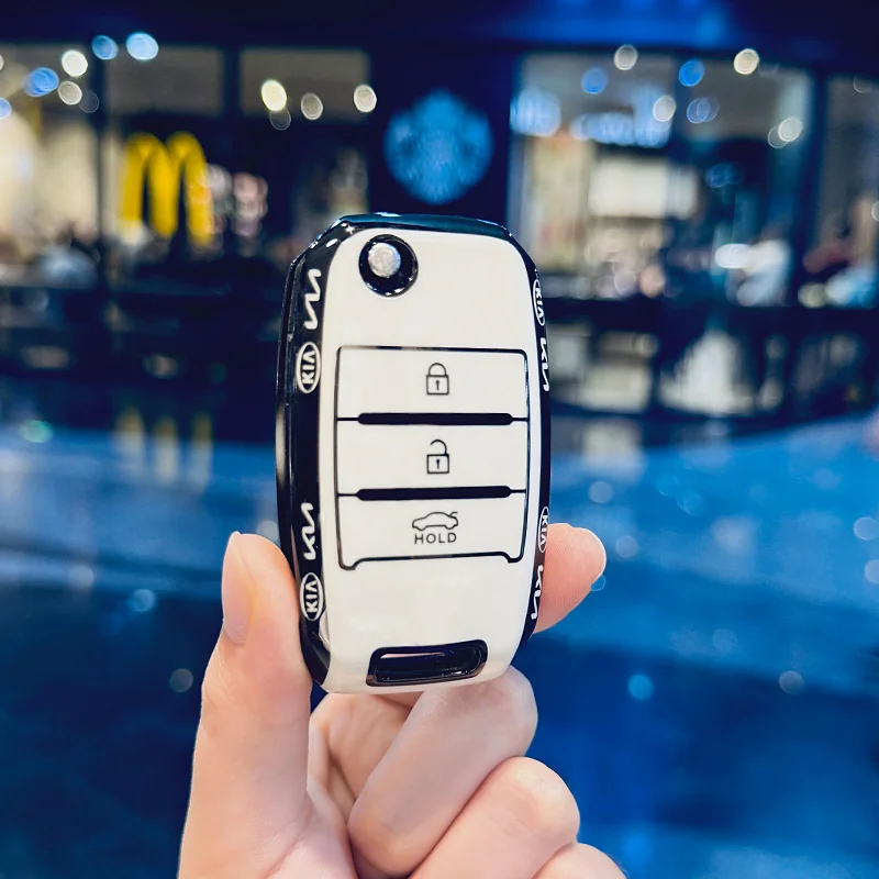Чехол из ТПУ для автомобильного дистанционного ключа чехол KIA RIO 3 K2 K3 K4 K5 Sportege Picanto