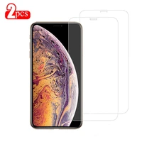2pcs tempered glass for iphone 11 xr x xs max screen protector on for iphone 11 pro max 7 8 plus glass