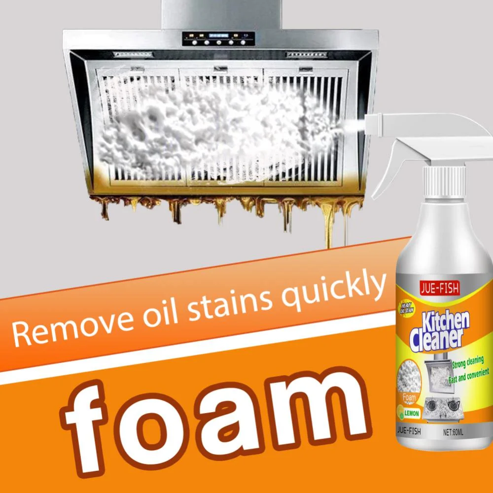 

Heavy Oil Foam Cleaner Multipurpose Powerful Kitchen Oil Stain Cleaner Remover Stain Foam Cleaner Kitchen Cleaning Chemicals