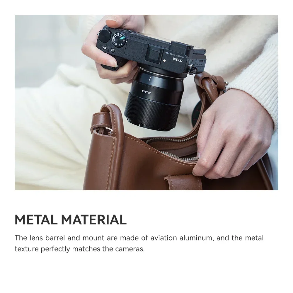 TTArtisan Auto Focus 56mm F1.8 camera lens X E Z mount for Fujifilm XS10 XS20 X-H2s XT5 XT30 Sony a6000 zve10 a6700 Nikon zfc